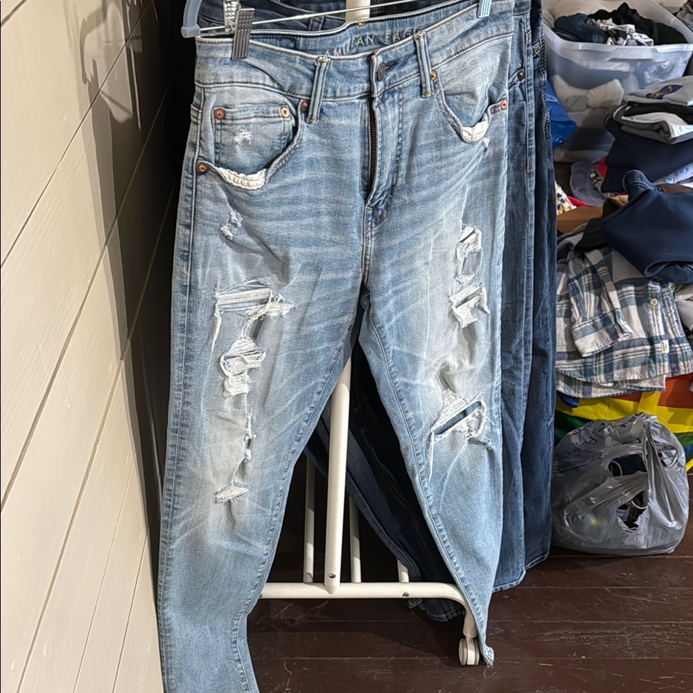 Light Blue Denim Jeans